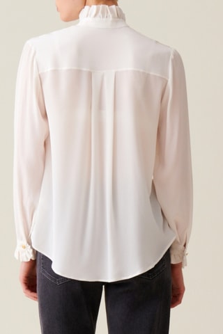 Zijden Blouse - Wit