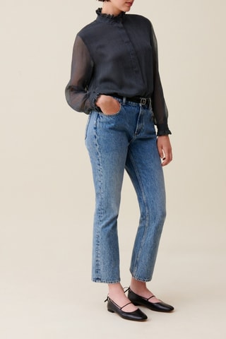 Blouse - Marineblauw