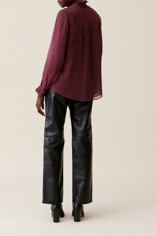 Blouse - Bordeauxrood