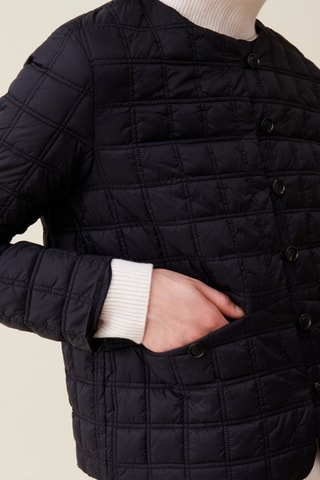 Gewatteerde Jas - Zwart