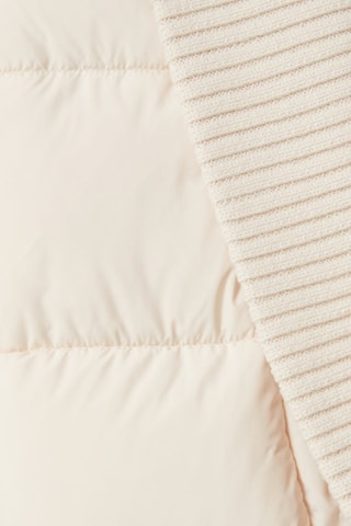 Gewatteerde Jas - Beige