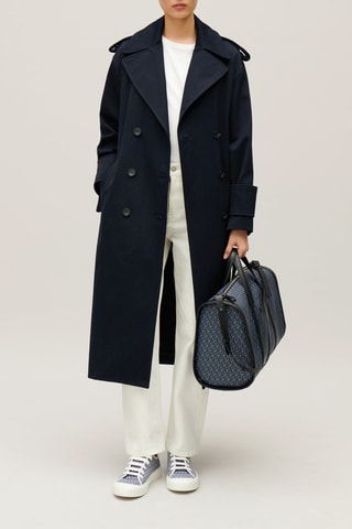 Trenchcoat - Marineblauw