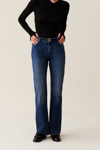 Wollen T-shirt - Zwart