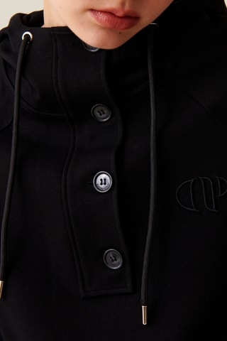 Sweater met Capuchon - Zwart