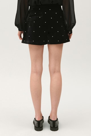 Velours Short - Zwart