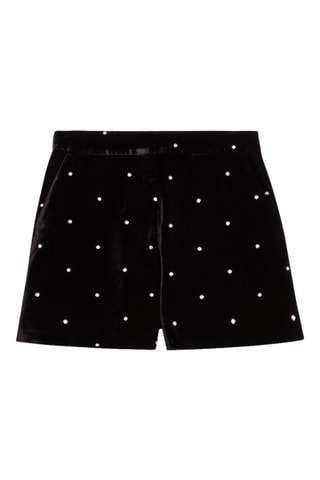 Velours Short - Zwart