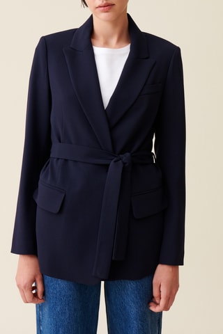 Blazer - Marineblauw