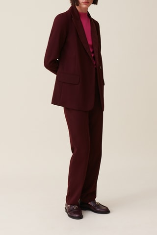 Blazer - Bordeauxrood