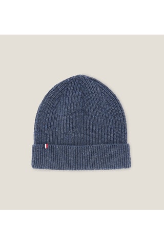 Bonnet en laine - Bleu lavande