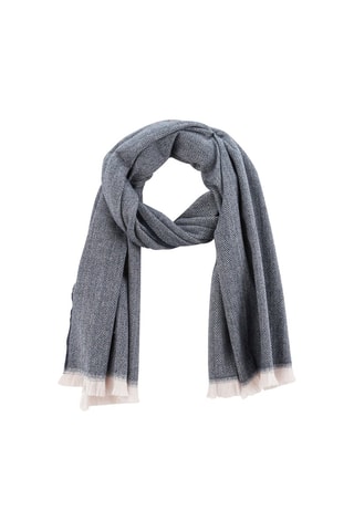 Echarpe en laine - Bleu foncé