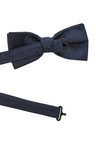 Nœud papillon en soie - Bleu marine