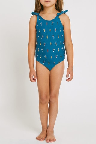 Maillot 1 pièce - Bleu pétrole