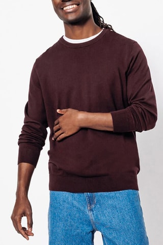 Pull en coton biologique - Violet