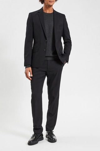 Pull en laine et cachemire - Gris foncé