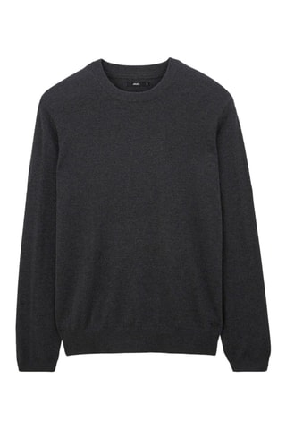 Pull en laine et cachemire - Gris foncé