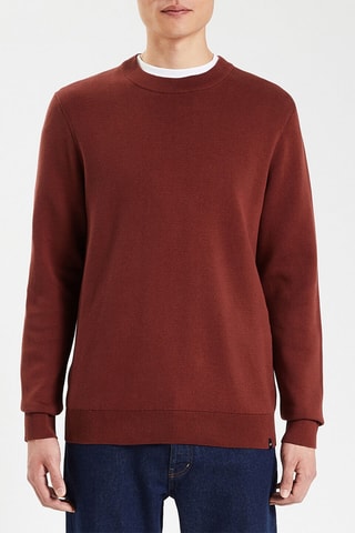 Pull en coton biologique - Bordeaux