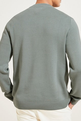 Pull en coton biologique - Vert clair