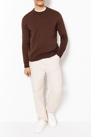 Pull en coton biologique - Violet