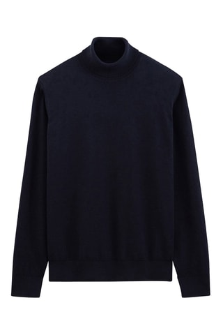 Pull en coton biologique - Noir