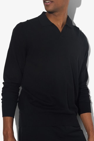 Pull en coton biologique - Noir