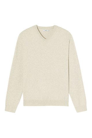 Pull en coton biologique - Ecru
