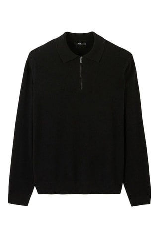 Pull en laine et cachemire - Noir