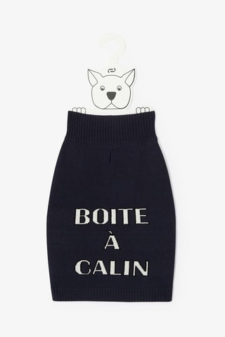 Pull pour chien - Bleu nuit