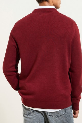 Pull en coton biologique - Bordeaux