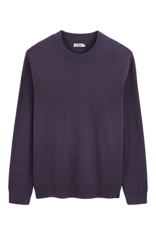 Pull en coton biologique - Violet