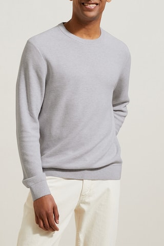 Pull - Gris clair chiné