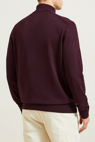 Pull en coton biologique - Violet