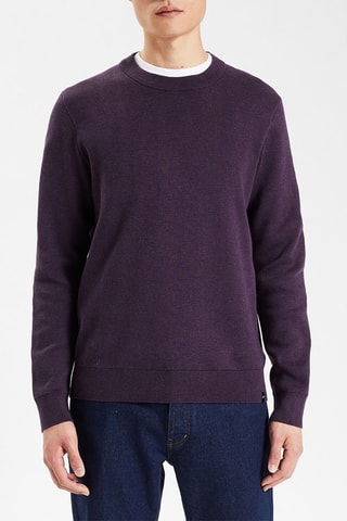 Pull en coton biologique - Violet