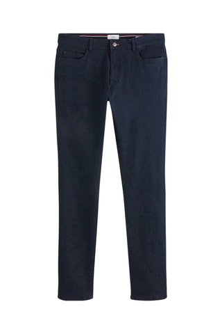 Pantalon droit Bleu marine