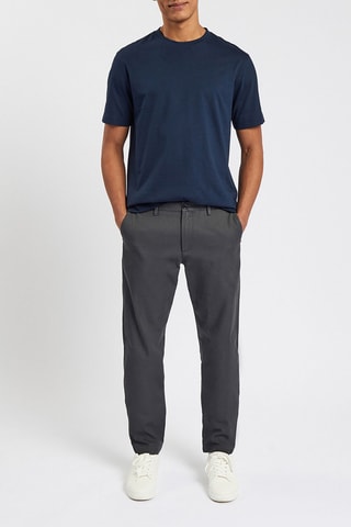 Pantalon slim - Gris foncé