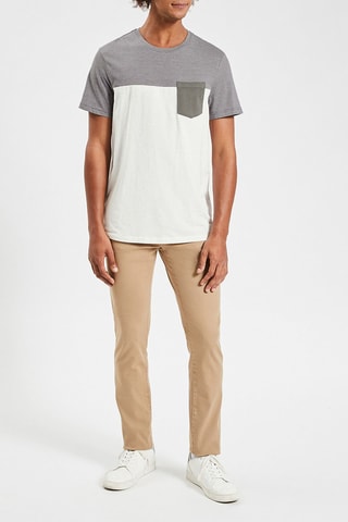 Pantalon slim - Beige