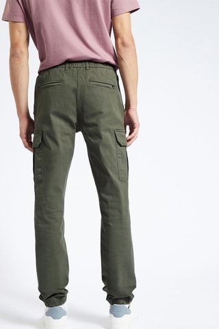 Pantalon cargo slim - Kaki