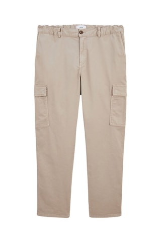 Pantalon cargo loose - Gris clair
