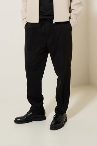 Pantalon relax - Noir