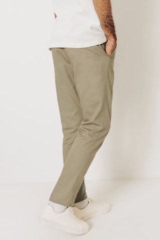Pantalon regular - Beige