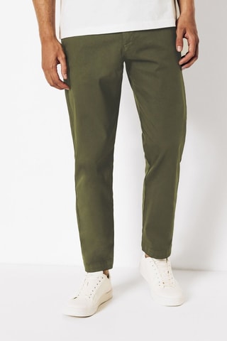 Pantalon large - Kaki