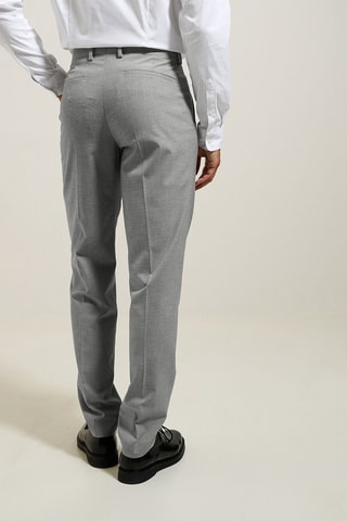 Pantalon de costume slim - Gris clair