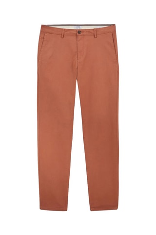 Chino regular en coton biologique - Orange