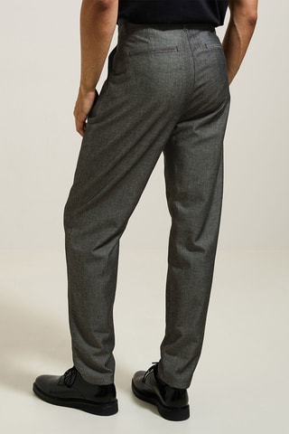 Pantalon tapered slim - Anthracite