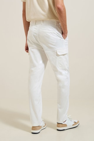 Pantalon cargo - Blanc