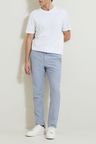 Pantalon slim - Bleu