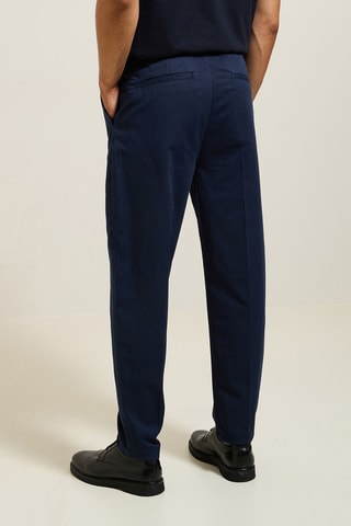Pantalon relaxed - Bleu marine