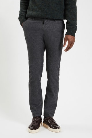 Pantalon chino slim - Anthracite