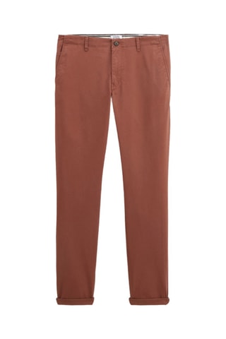 Pantalon chino slim - Rose - Longueur 34
