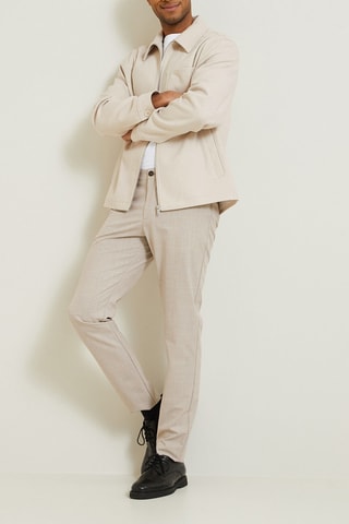 Pantalon slim - Beige