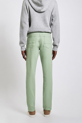 Pantalon slim - Vert clair